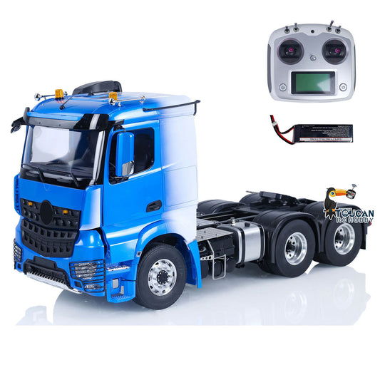 TOUCAN 1/14 6x6 Metal RC Tractor Truck package with radio controller and battery