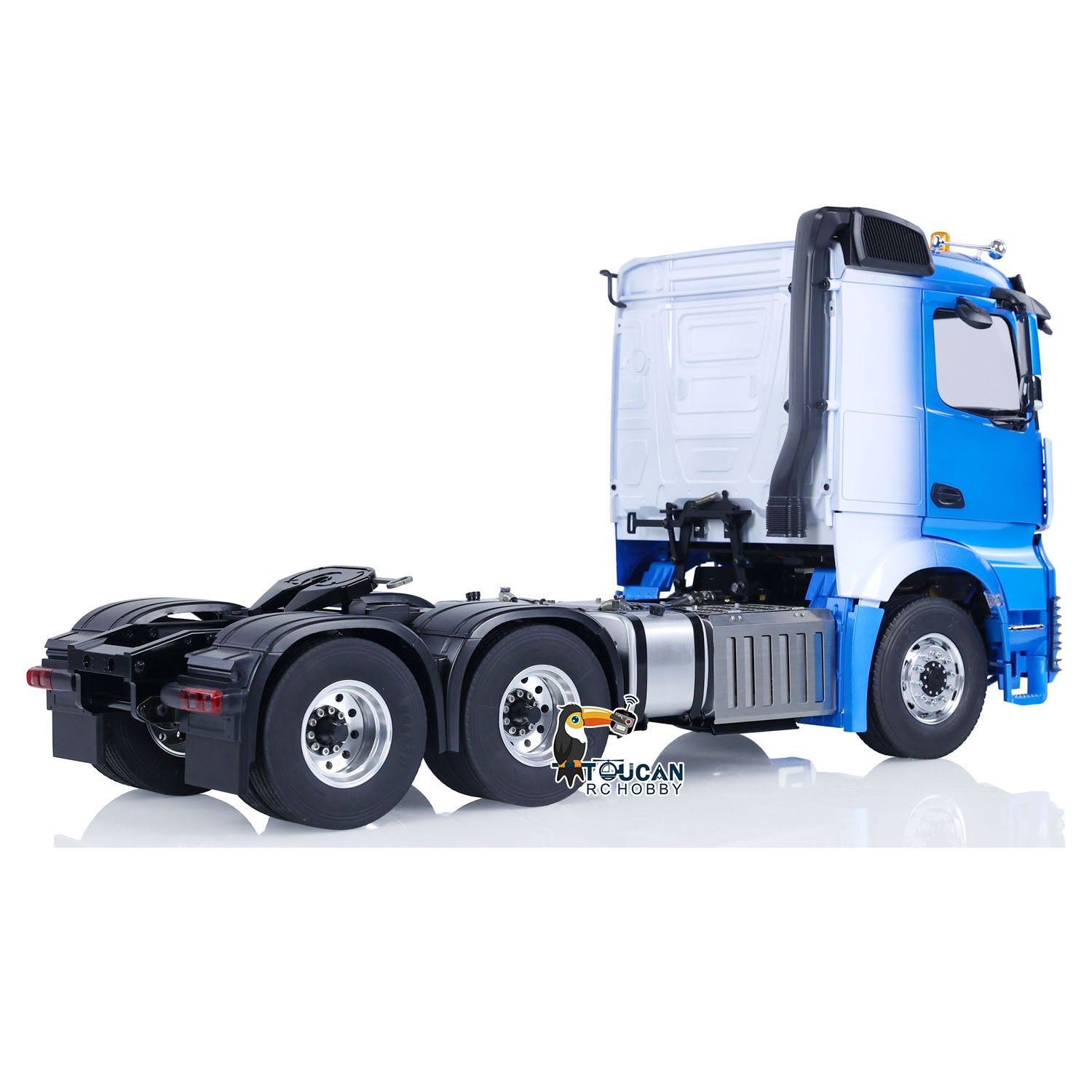 TOUCAN 1/14 6x6 Metal RC Tractor Truck side profile detail