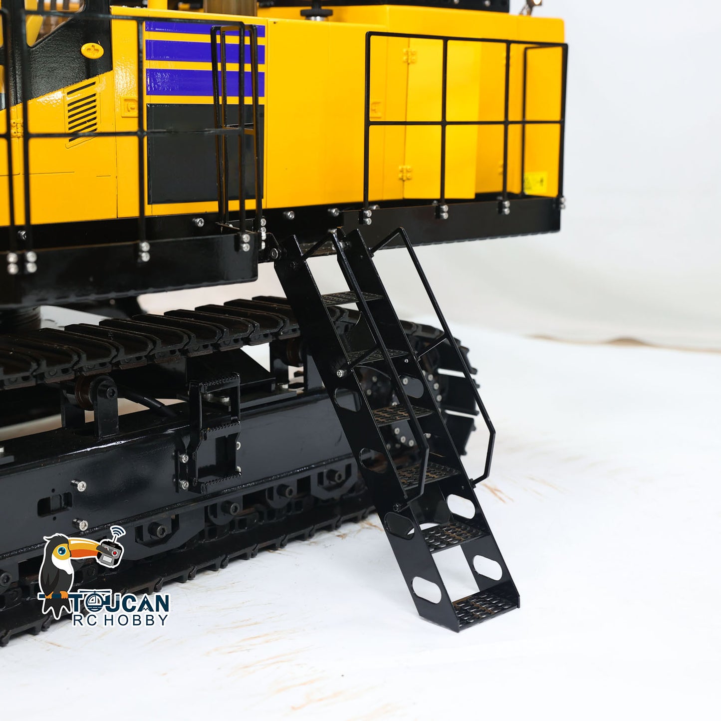 TYMX PC1250 1/8 Metal RC Hydraulic Excavator Digger access ladder detail