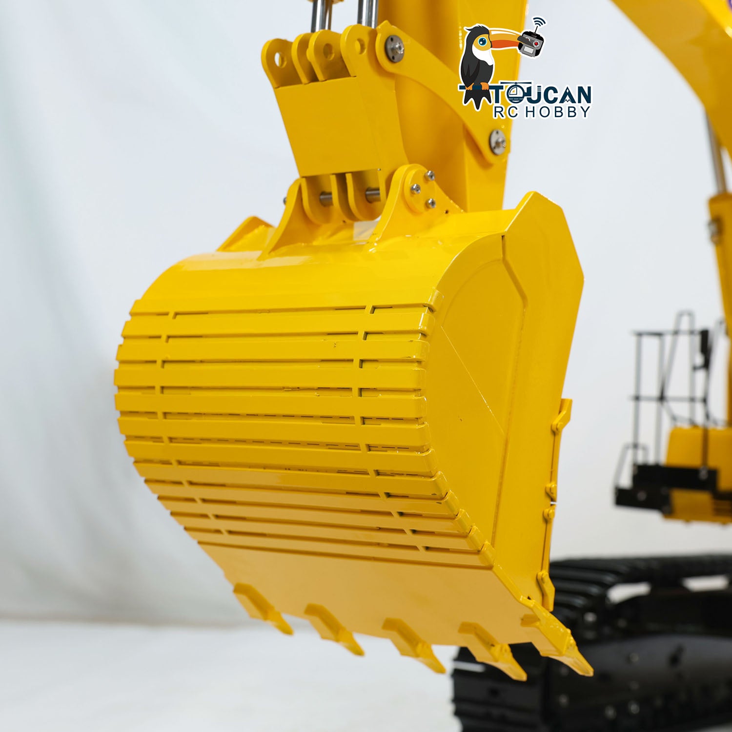 TYMX PC1250 1/8 Metal RC Hydraulic Excavator Digger bucket detail