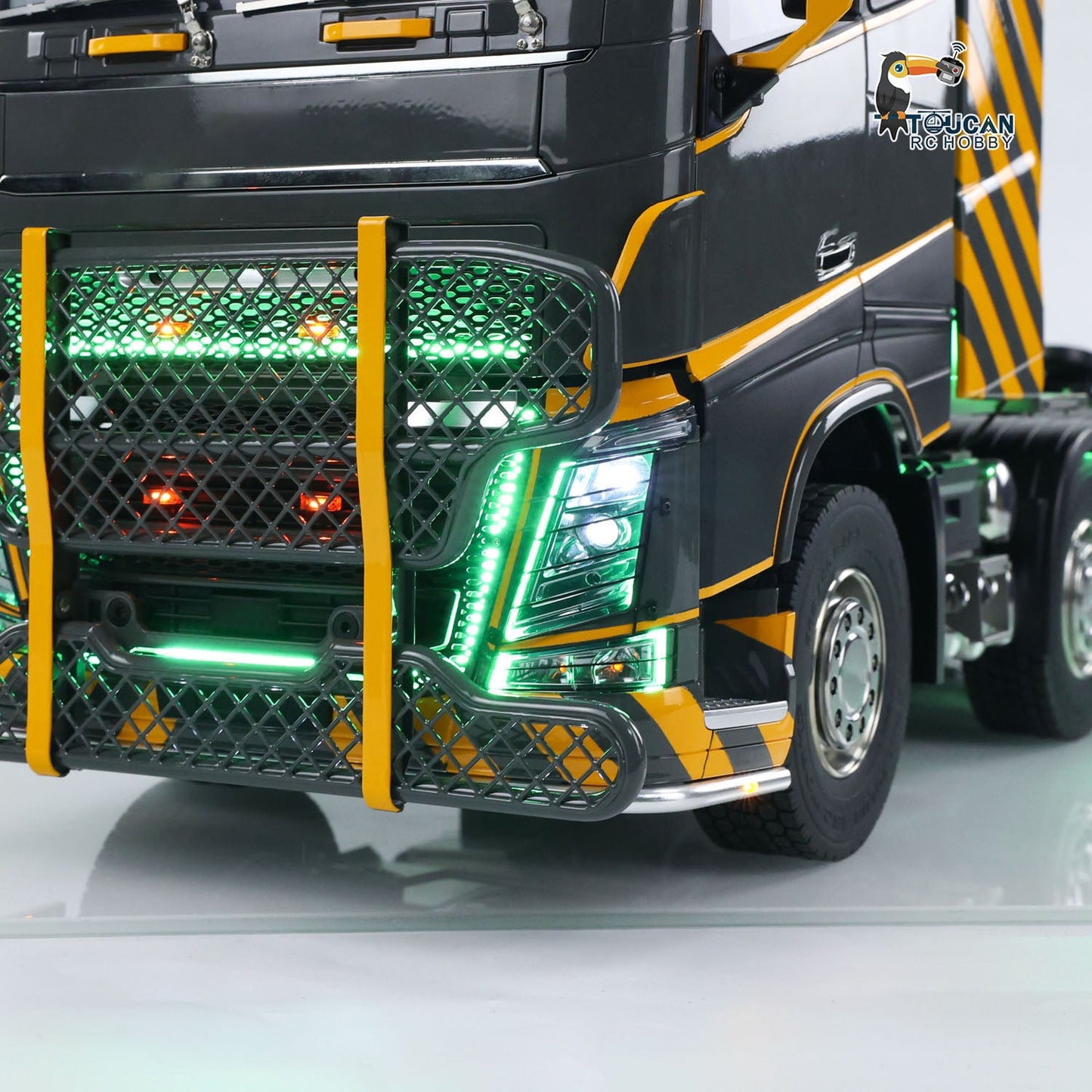 Unitru 02 rc tractor truck lighting system roof and front lights