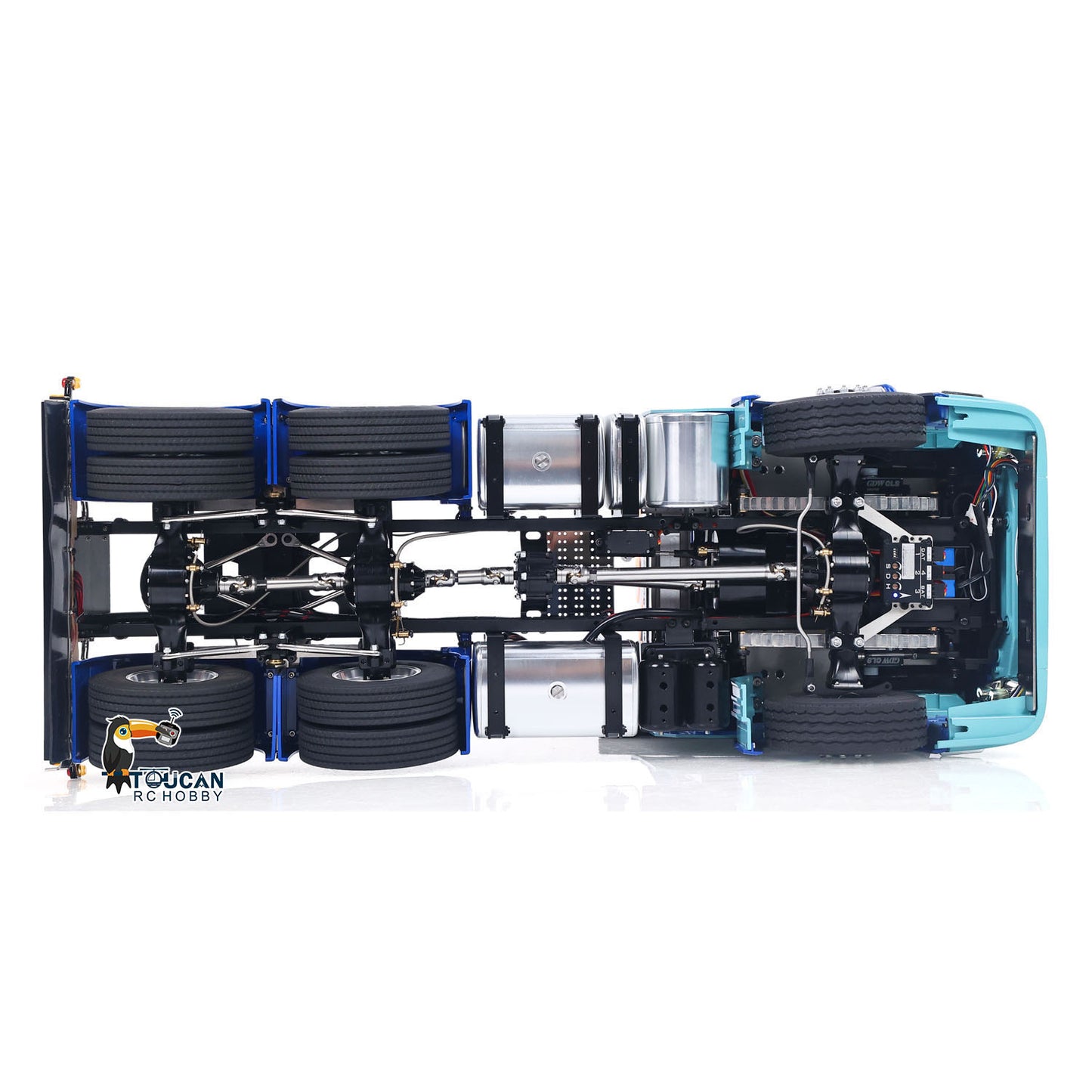 Unitru 06 RTR RC Tractor Truck with Locking Differentials for Off-Road Driving