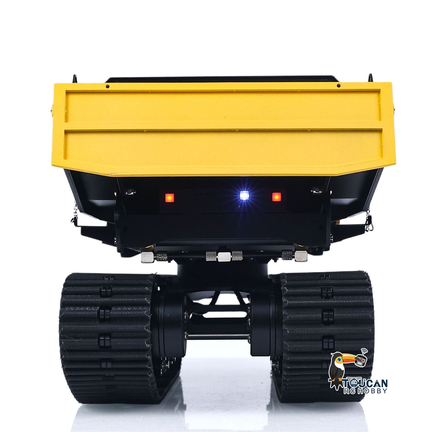 WKLC T14R 1/14 Metal RC Hydraulic Tracked Dump Truck tail light detail